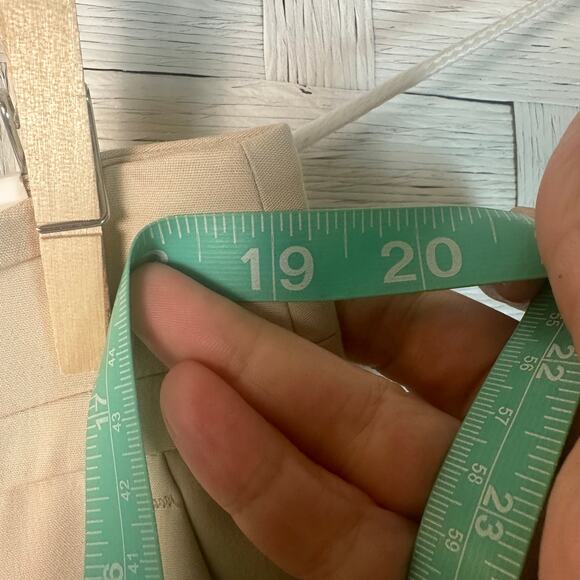 Ann Taylor the straight mid rise full length straight leg Chino dress pants - Picture 7 of 12